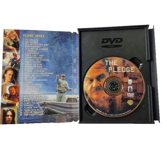 The Pledge DVD 2001 Movie Jack Nicholson Psychological Thriller R - Picture 3 of 3